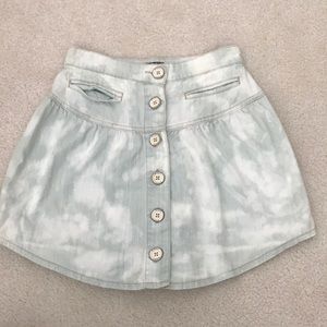Roxy denim skirt